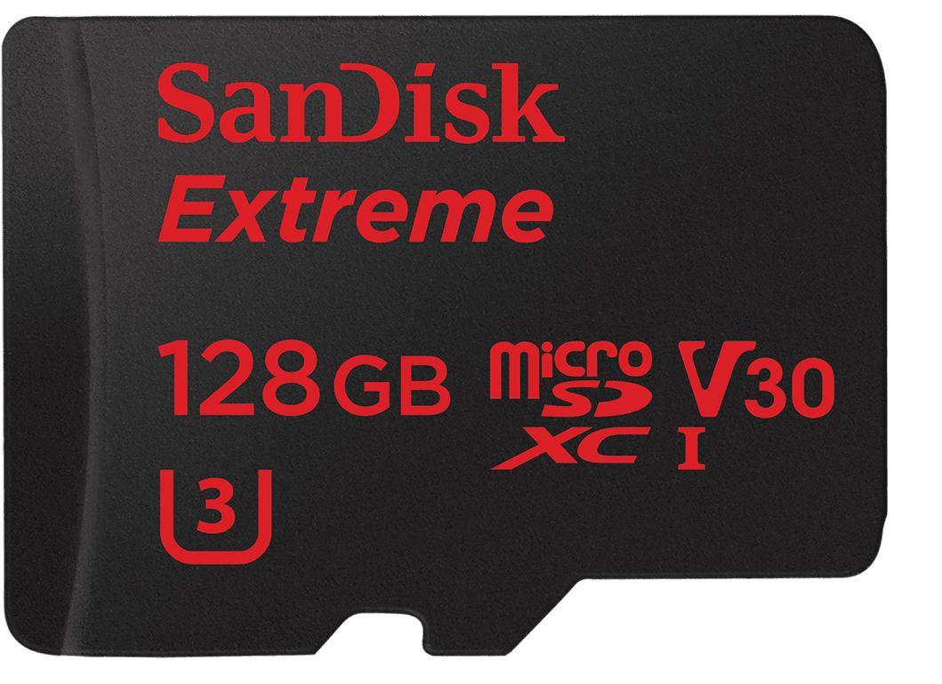 Karta pamięci SANDISK Extreme MicroSDXC Class 10 128GB