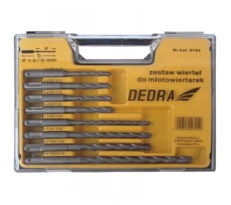 Zestaw wierteł Dedra 704 (8 szt.)