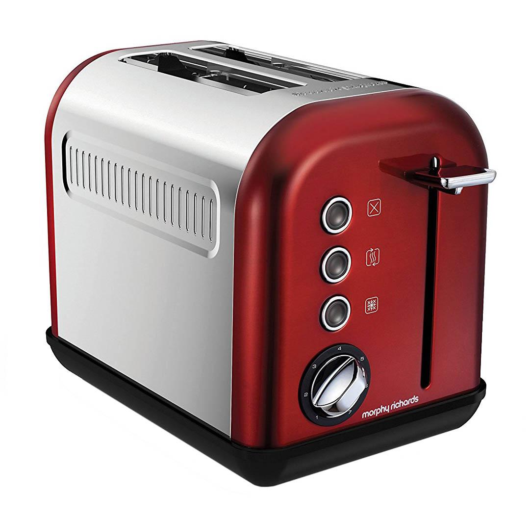 Toster Morphy Richards Accents 2 Slice 222011 Rozmrażanie 940W