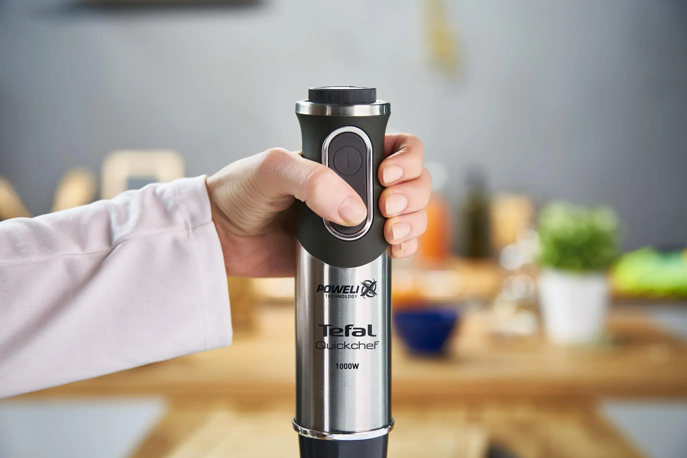 Blender Tefal Quickchef HB656838 1000W Rozdrabniacz Końcówka do ubijania