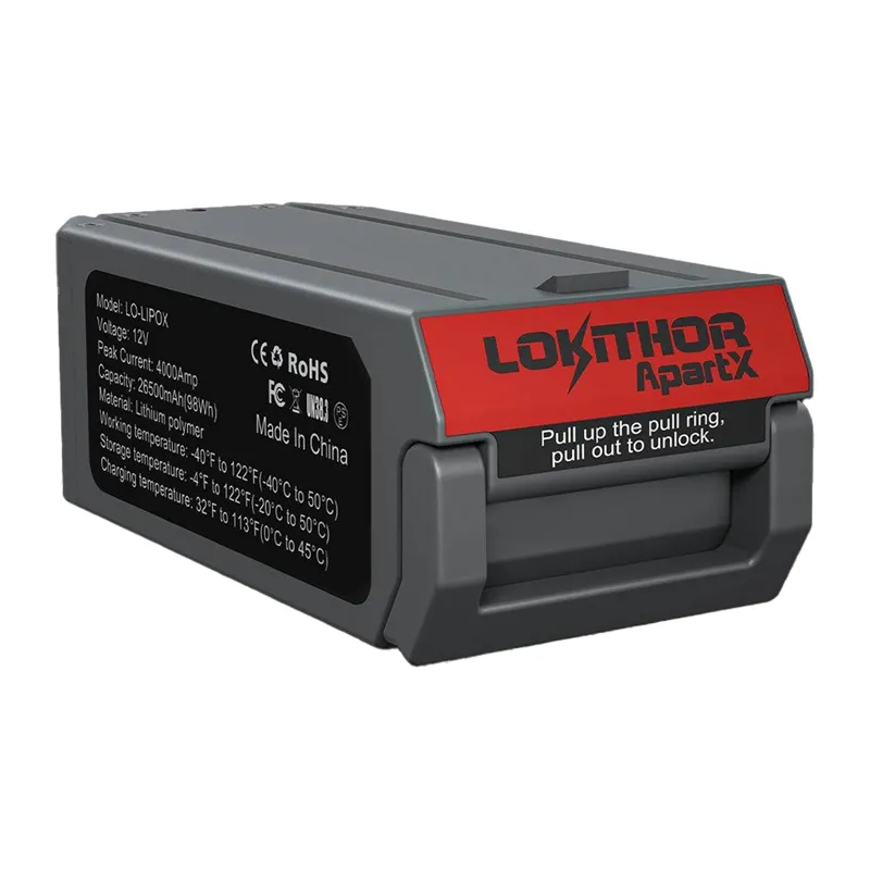 Akumulator Lokithor LO-LIPOX 4000A 98Wh Do ApartX Jump Starter
