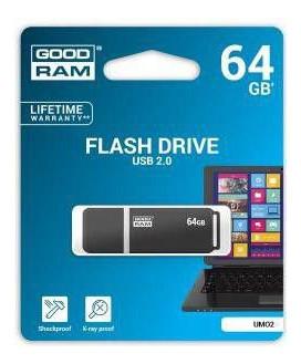 PenDrive GoodRam UMO2 64GB USB 2.0 (grafitowy)
