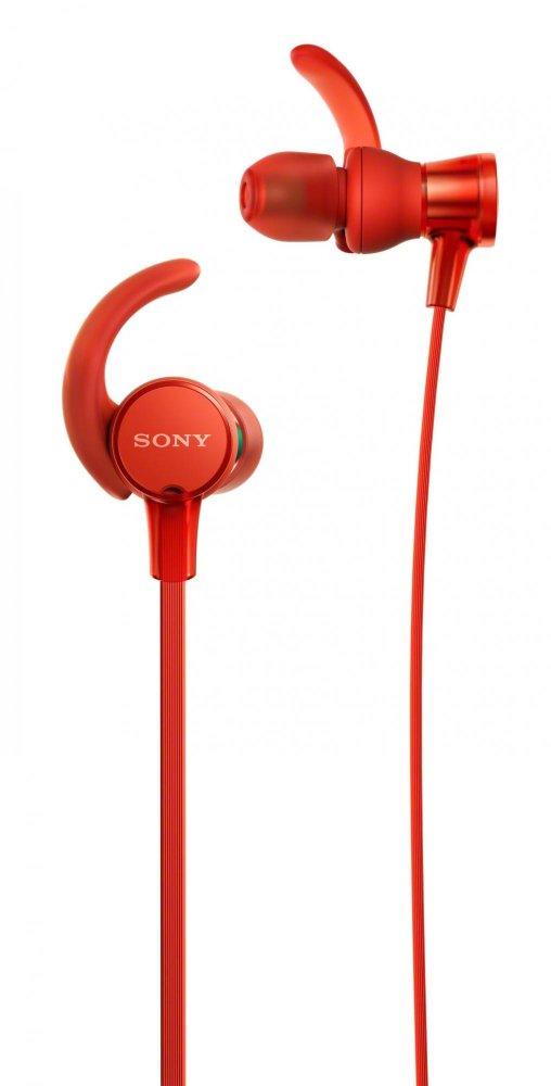 Słuchawki przewodowe Sony MDR-XB510AS (czerwony)