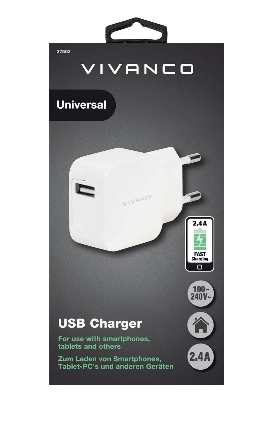 Vivanco 37562 Fast Charging
