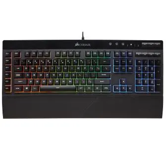 Klawiatura membranowa Corsair K55 RGB Czarny