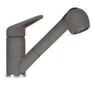 Franke Smart Prince II Pull-Out Spray Kamienny szary Mosiądz