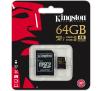Kingston microSDXC 64GB Class 10 UHS-I + adapter