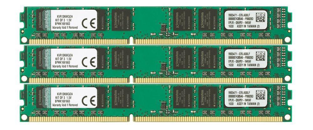 Pamięć RAM Kingston DDR3 KVR13N9K3/24 (3 x 8GB) 24GB CL9