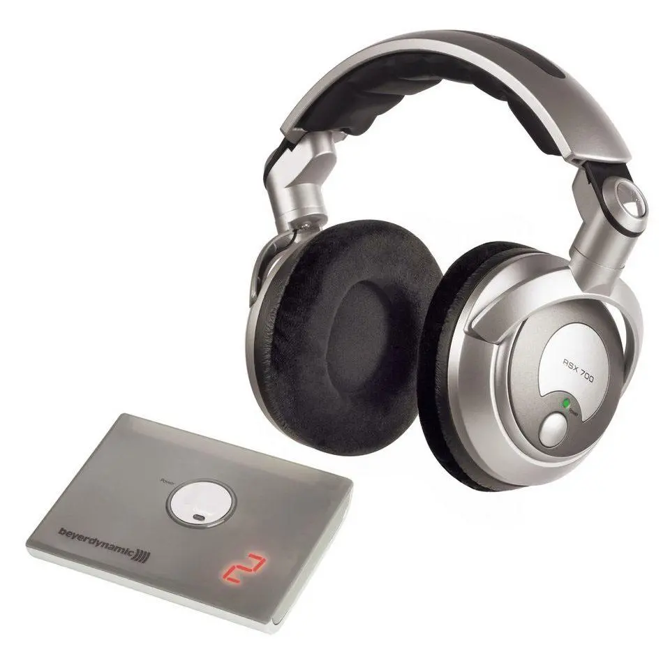 Słuchawki bezprzewodowe Beyerdynamic RSX 700 Nauszne Srebrno-czarny