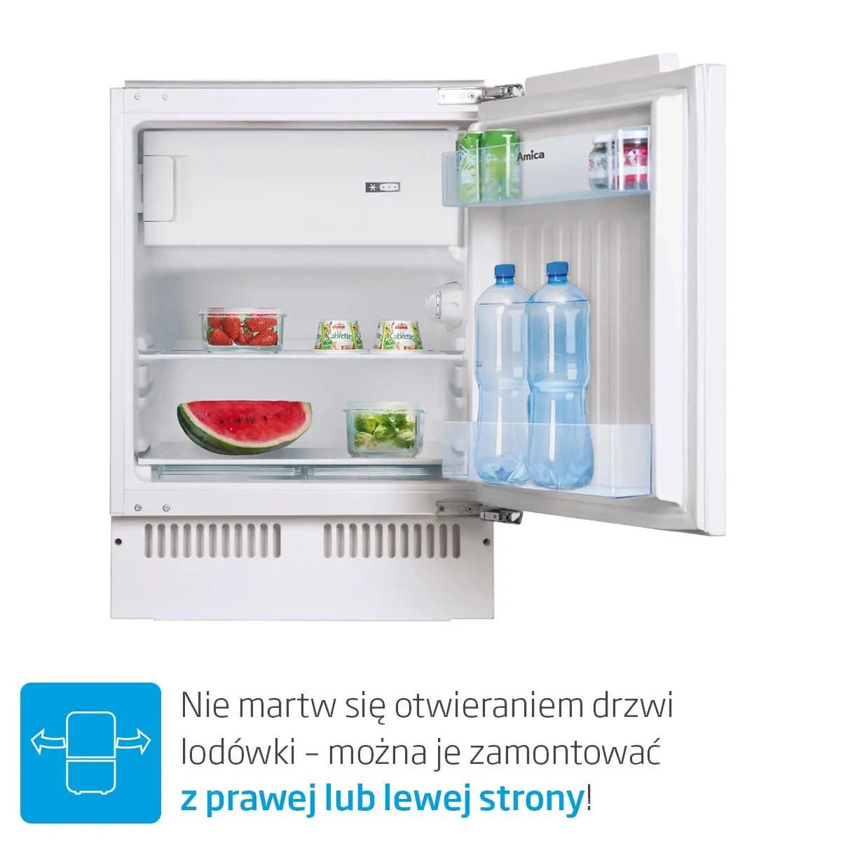 Lodówka Amica UM130.3 81,8cm