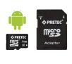 Pretec microSDHC Class 10 8GB + adapter