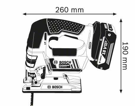 Bosch Professional GST 18 V-LI B Professional