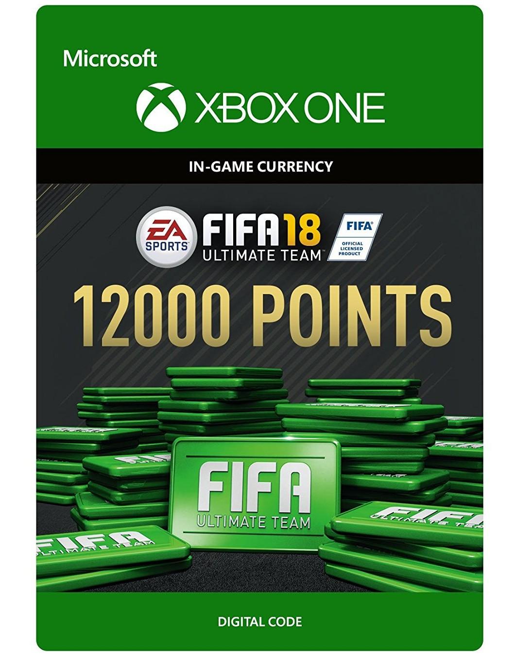 FIFA 18 12000 Punktów [kod aktywacyjny] Xbox One
