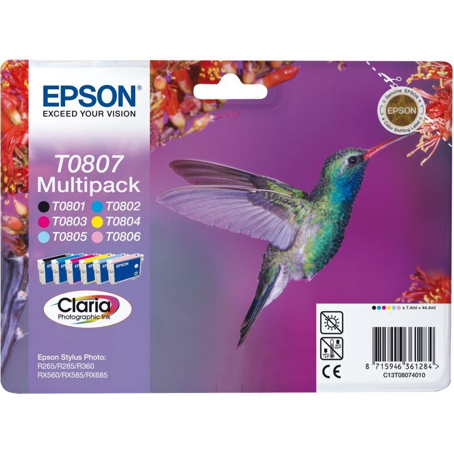 Epson T0807 Multipack 6-colours