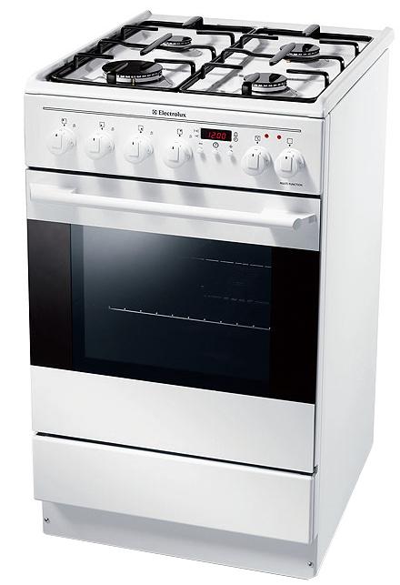 Kuchnia gazowo-elektryczna Electrolux EKK513512W