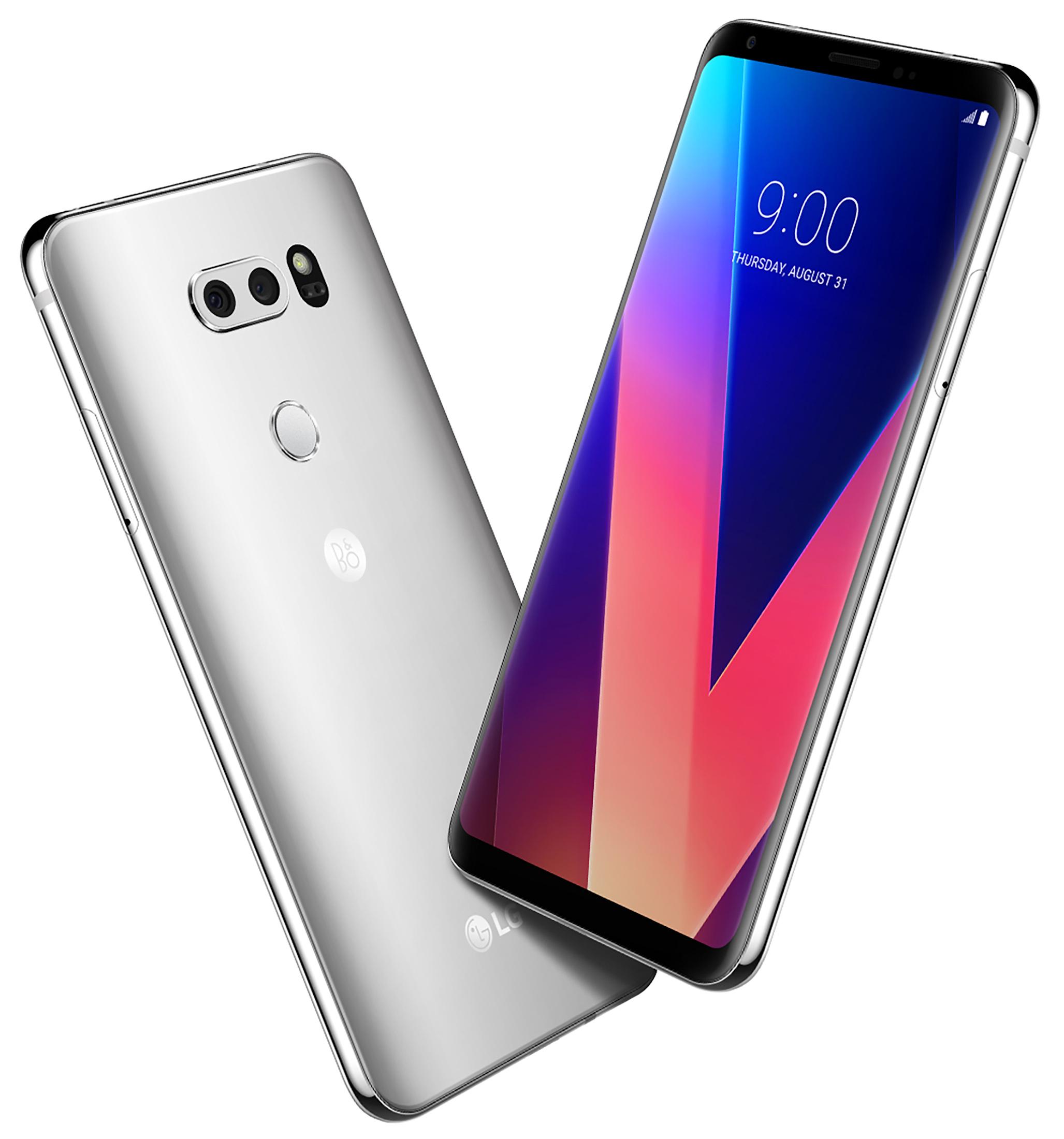 Smartfon LG V30 (srebrny)
