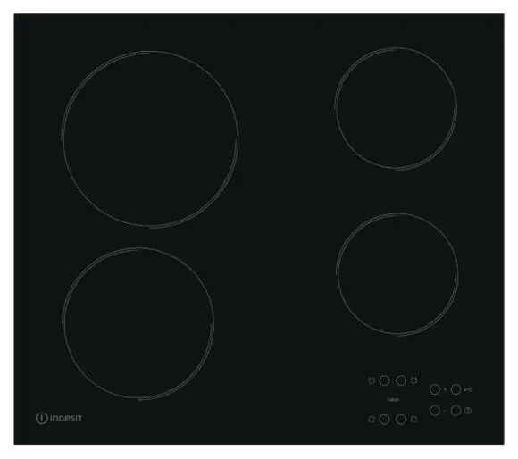 Плита керамічна Indesit AAR 160 C 58 см