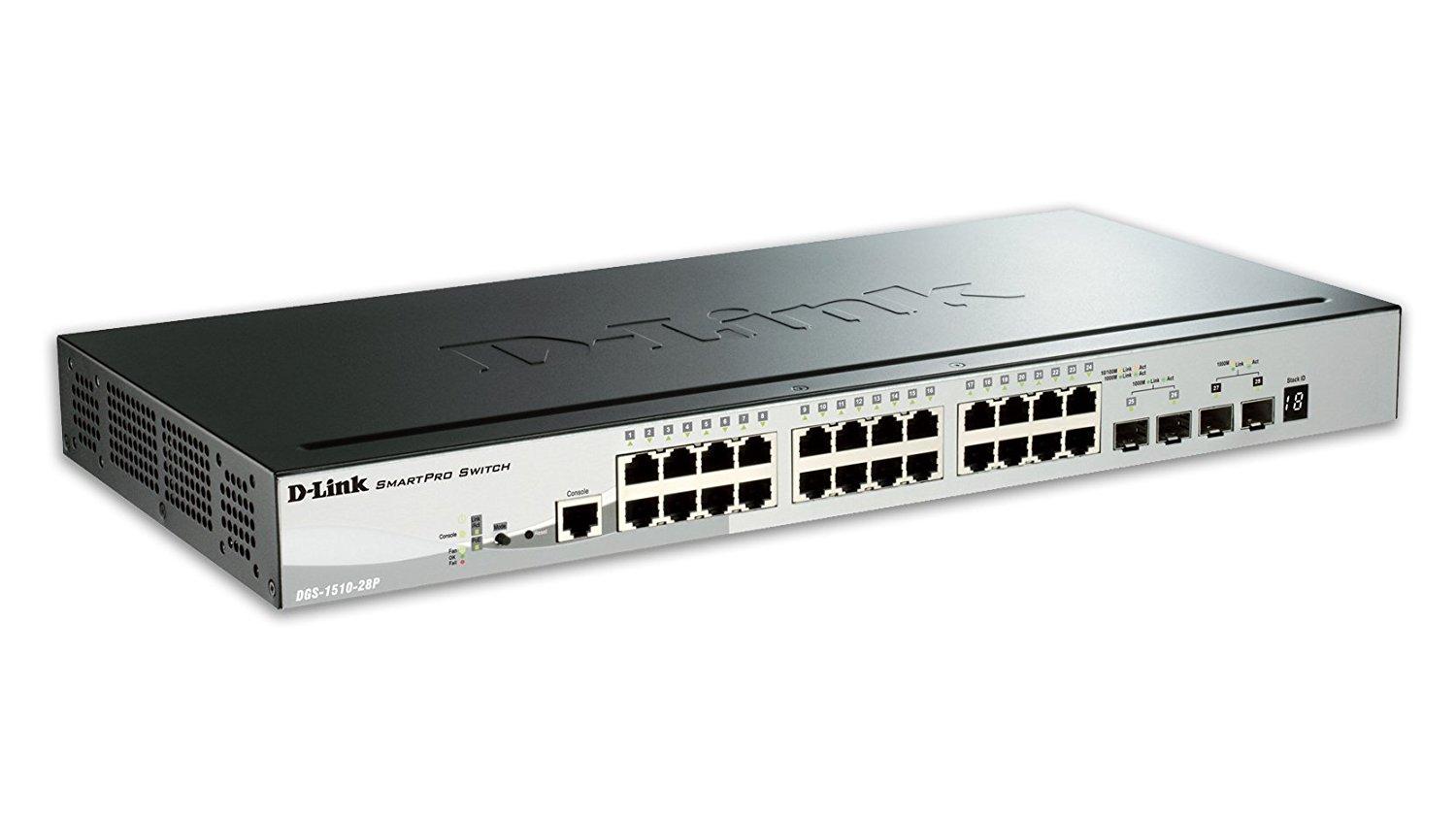 Switch D-Link DGS-1510-28P Czarny
