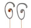 Słuchawki przewodowe Thomson HED 5204 + opaska odblaskowa (szaro-pomarańczowy)