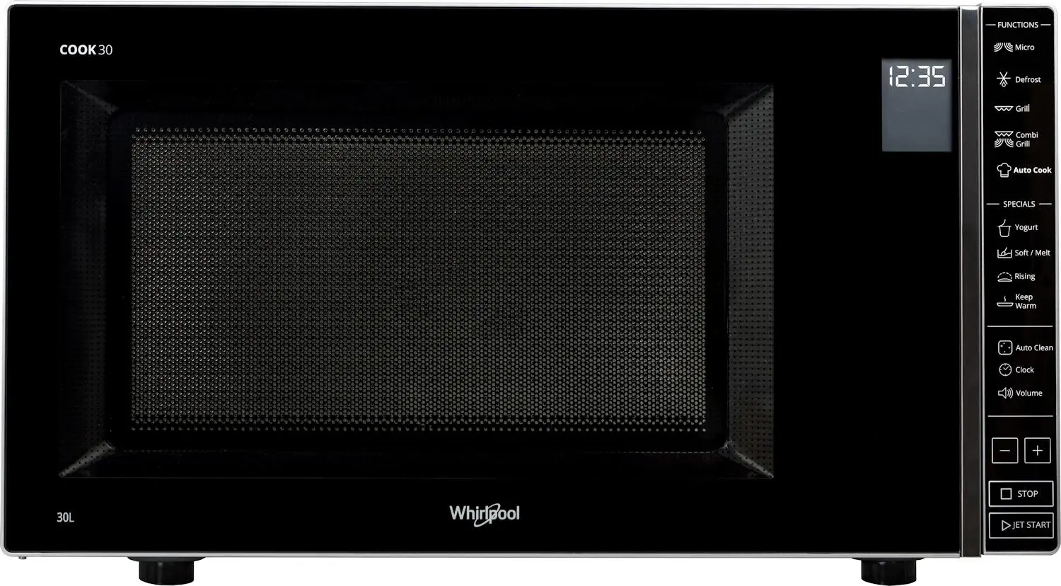 Kuchenka mikrofalowa Whirlpool MWP303SB Grill