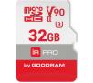 GoodRam IRDM PRO microSDHC Class 10 UHS-II U3 32GB + adapter