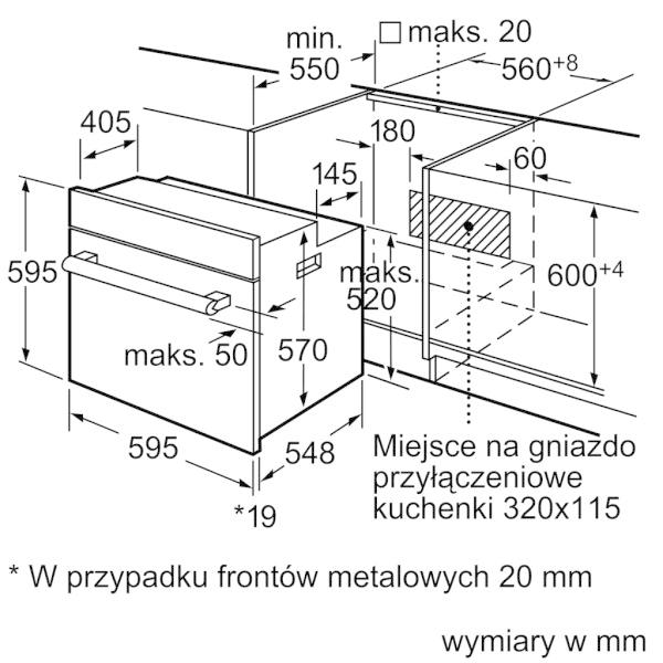 Piekarnik elektryczny Siemens HB78GB590