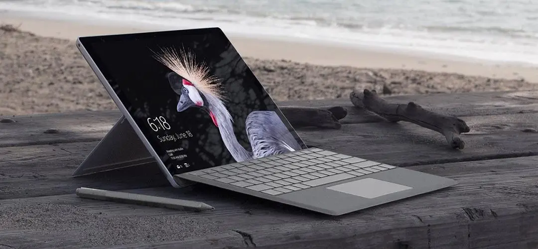 Klawiatura Microsoft Surface Pro Signature Type Cover FFP-00013 Platynowy