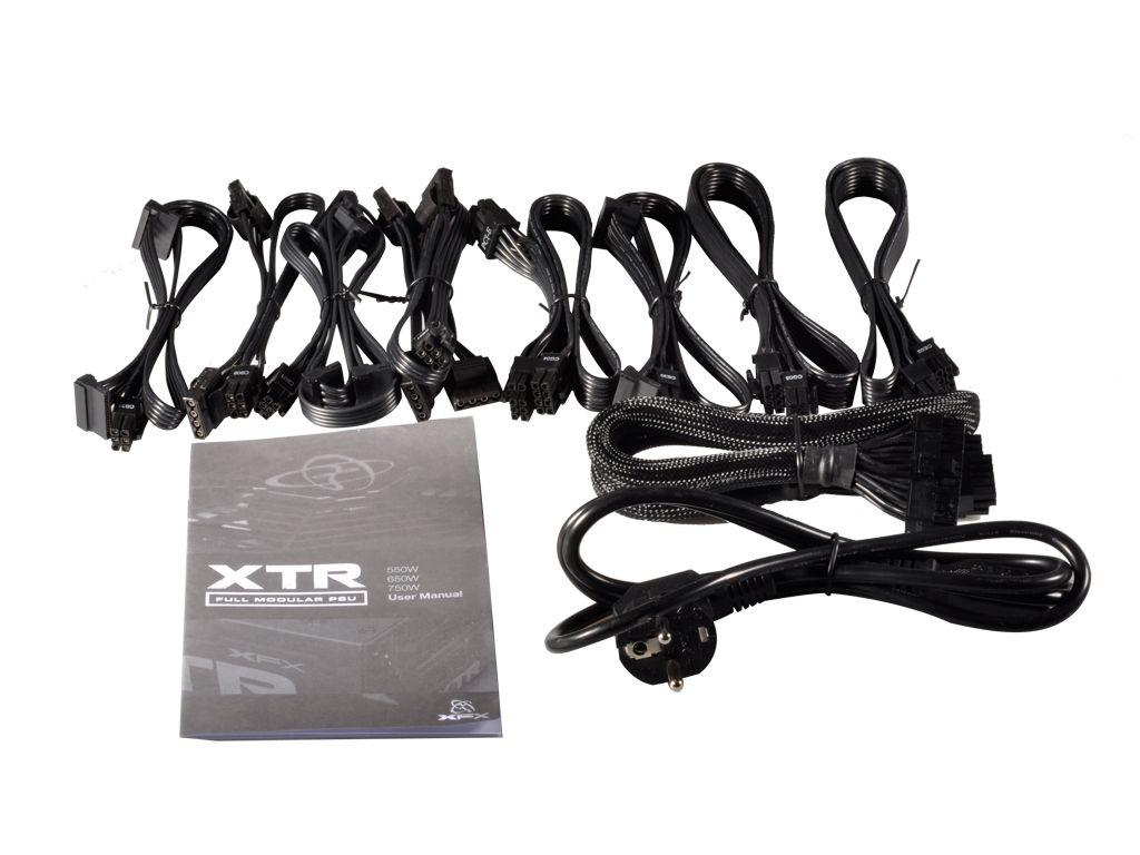 Zasilacz XFX Black Edition XTR 550W 80+ Gold