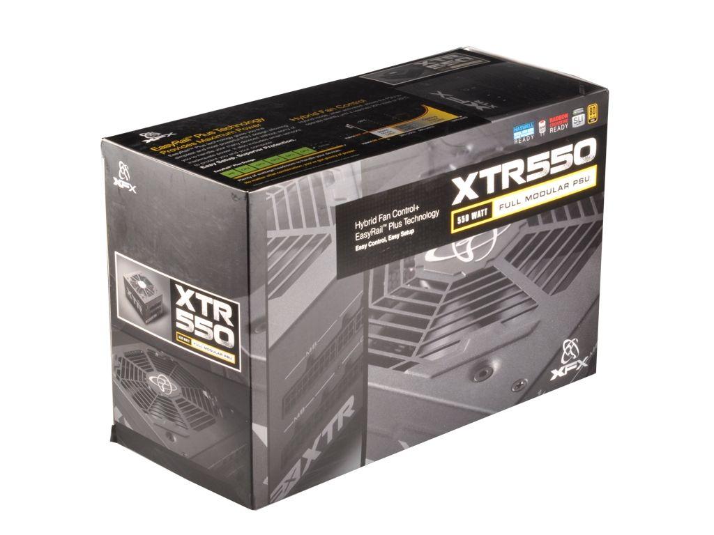 Zasilacz XFX Black Edition XTR 550W 80+ Gold