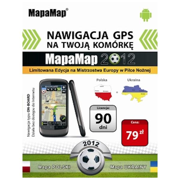 MapaMap MapaMap Polska + Ukraina (90 dni)