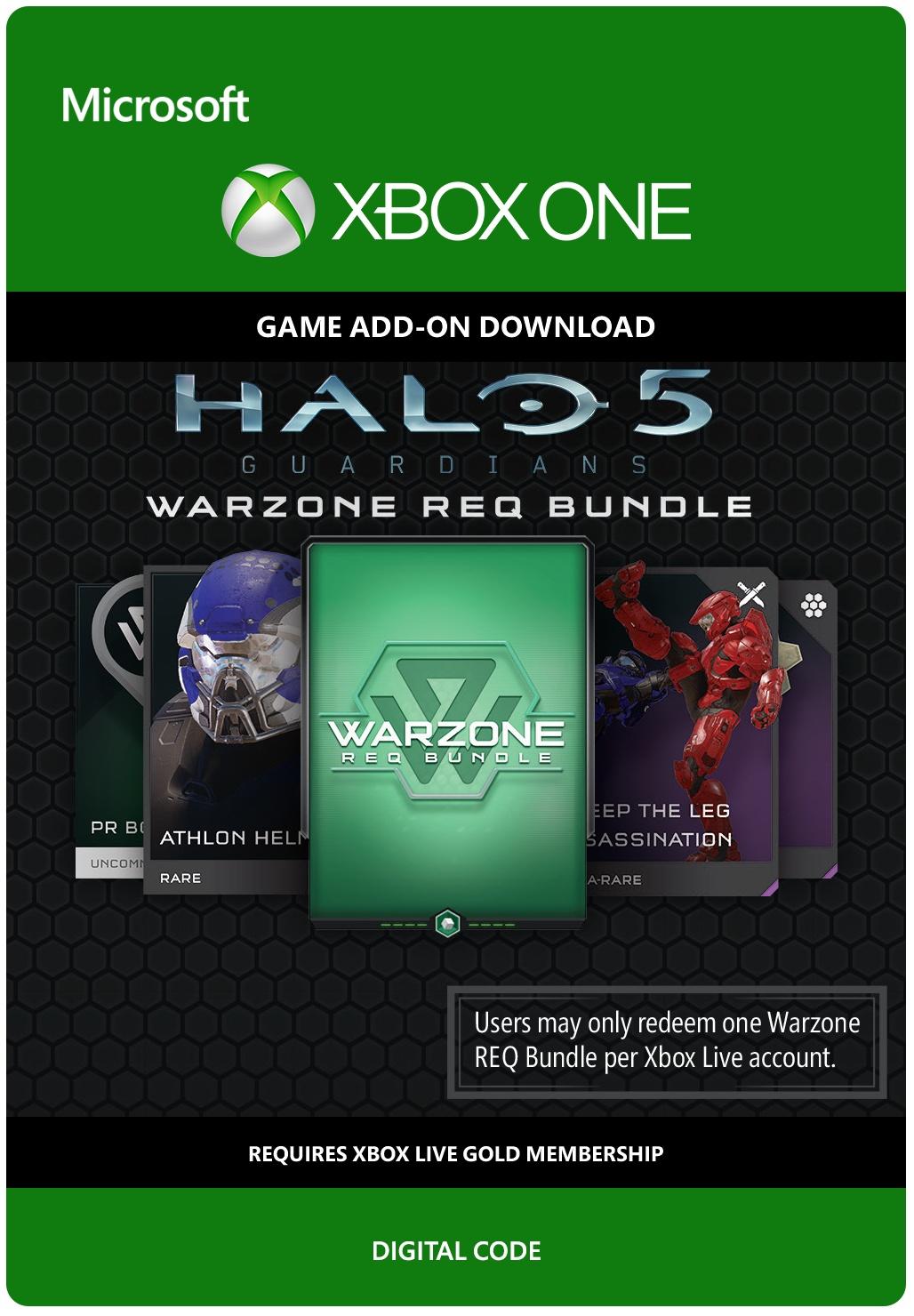 Halo 5: Guardians - Zestaw REQ Strefa Wojny [kod aktywacyjny] Xbox One