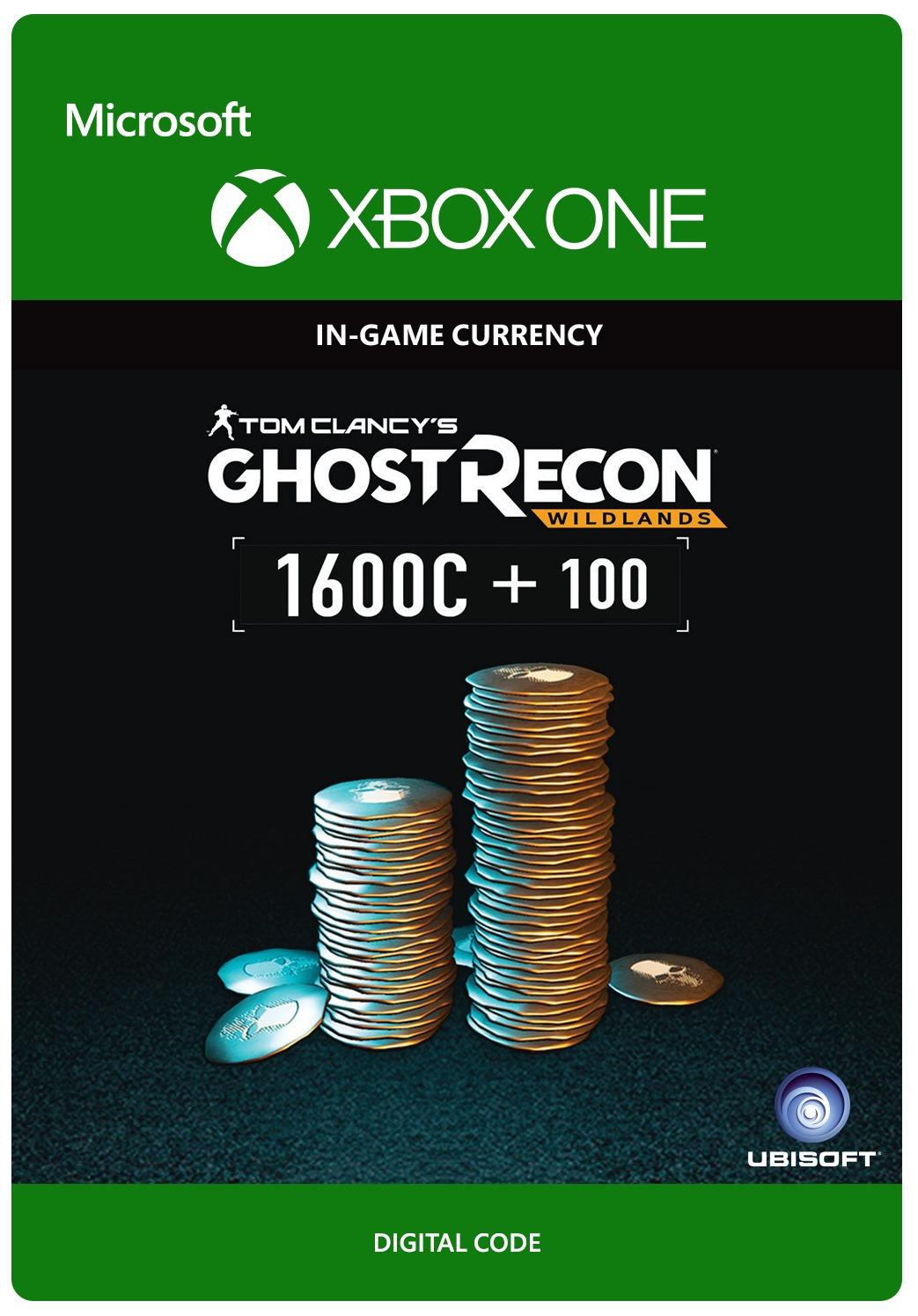 Tom Clancy’s Ghost Recon Wildlands - Pakiet kredytów GR 1700 [kod aktywacyjny] Xbox One