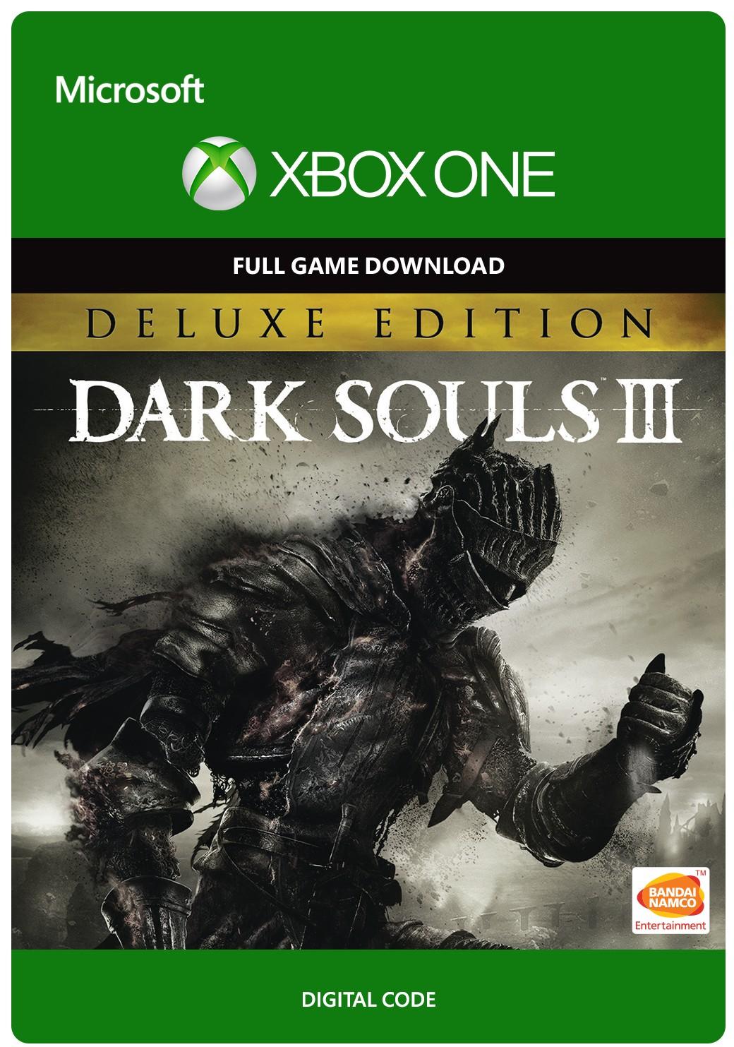 Dark Souls III - Edycja Deluxe [kod aktywacyjny] - Gra na Xbox One (Kompatybilna z Xbox Series X/S)