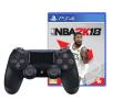 Pad Sony DualShock 4 v2 (czarny) + NBA 2K18