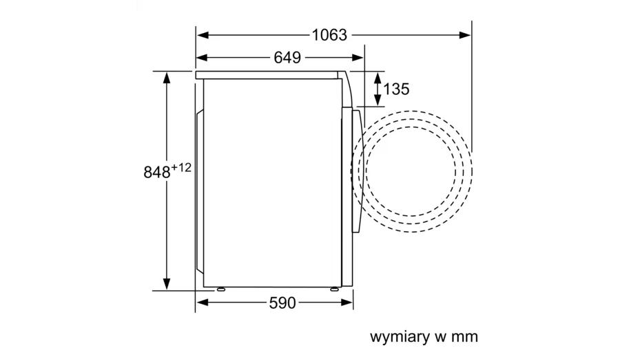 Pralko-suszarka Bosch WVG30460PL