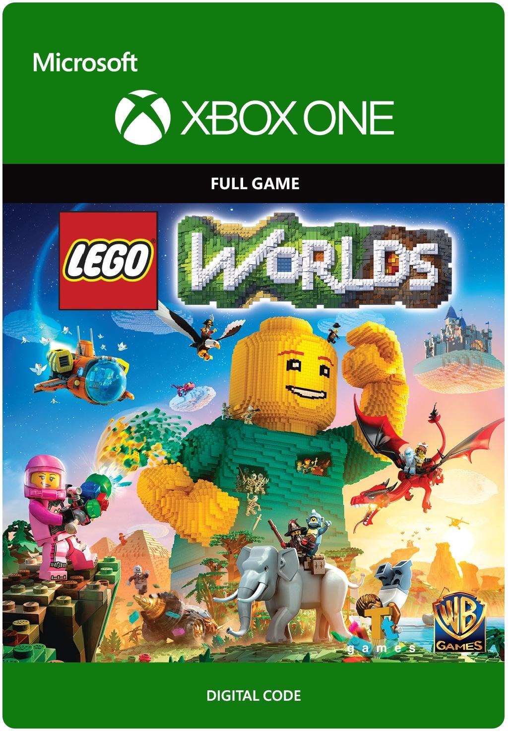 LEGO Worlds [kod aktywacyjny] - Gra na Xbox One (Kompatybilna z Xbox Series X/S)