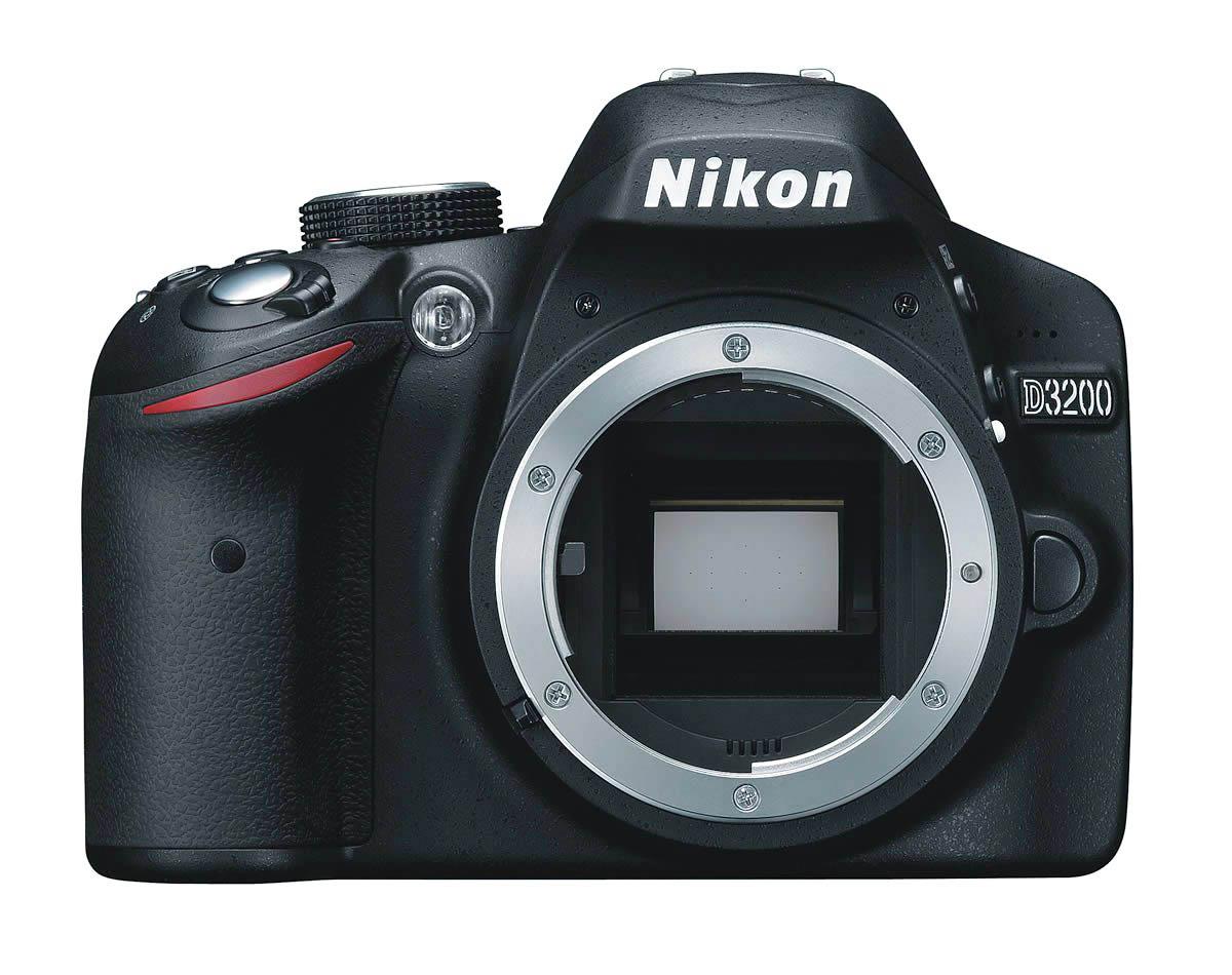 Lustrzanka Nikon D3200 body (czarny)