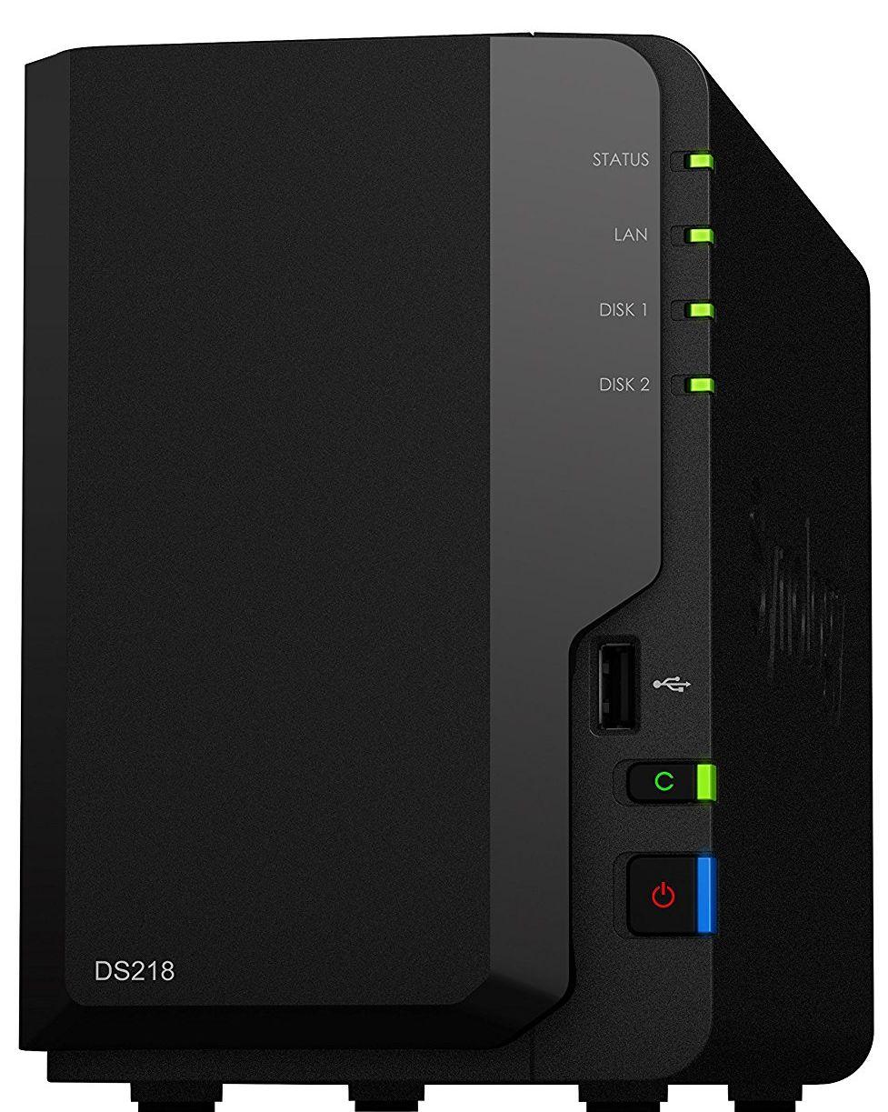 Dysk sieciowy Synology DiskStation DS218 Czarny