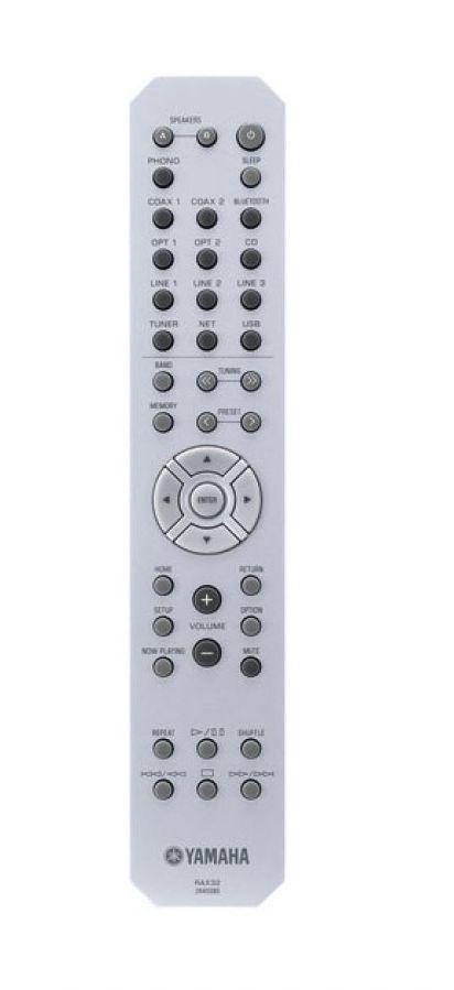 Zestaw stereo Yamaha MusicCast R-N602 (srebrny), Indiana Line Tesi 561 (orzech)