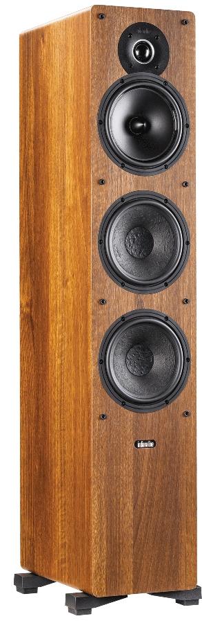 Zestaw stereo Yamaha MusicCast R-N602 (srebrny), Indiana Line Tesi 561 (orzech)