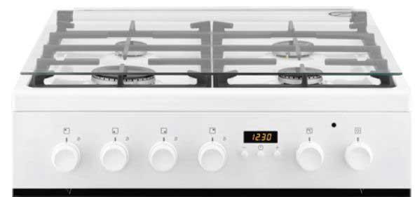 Kuchnia gazowo-elektryczna Electrolux EKK64580OW - termoobieg