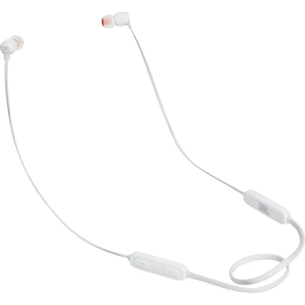 Słuchawki bezprzewodowe JBL T110BT Dokanałowe Bluetooth 4.0 Biały