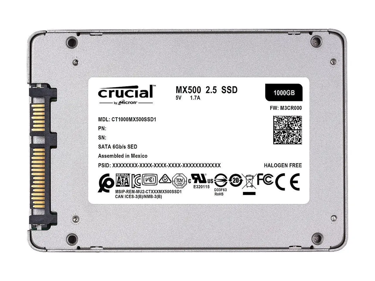 Dysk Crucial MX500 1TB