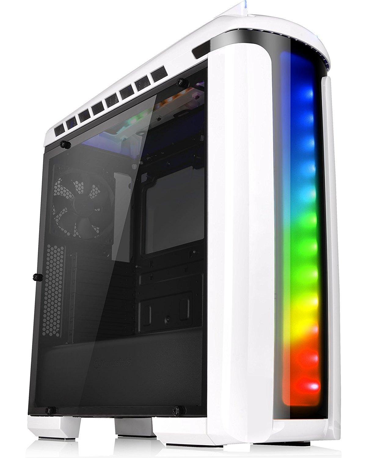 Obudowa Thermaltake Versa C22 Snow Edition RGB Czarno-biały