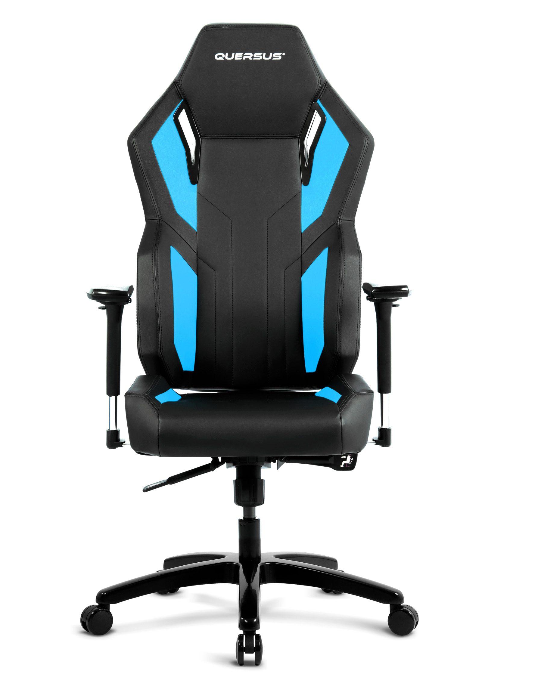 Fotel Quersus V502/XB - VAOS 502 (czarno-niebieski)