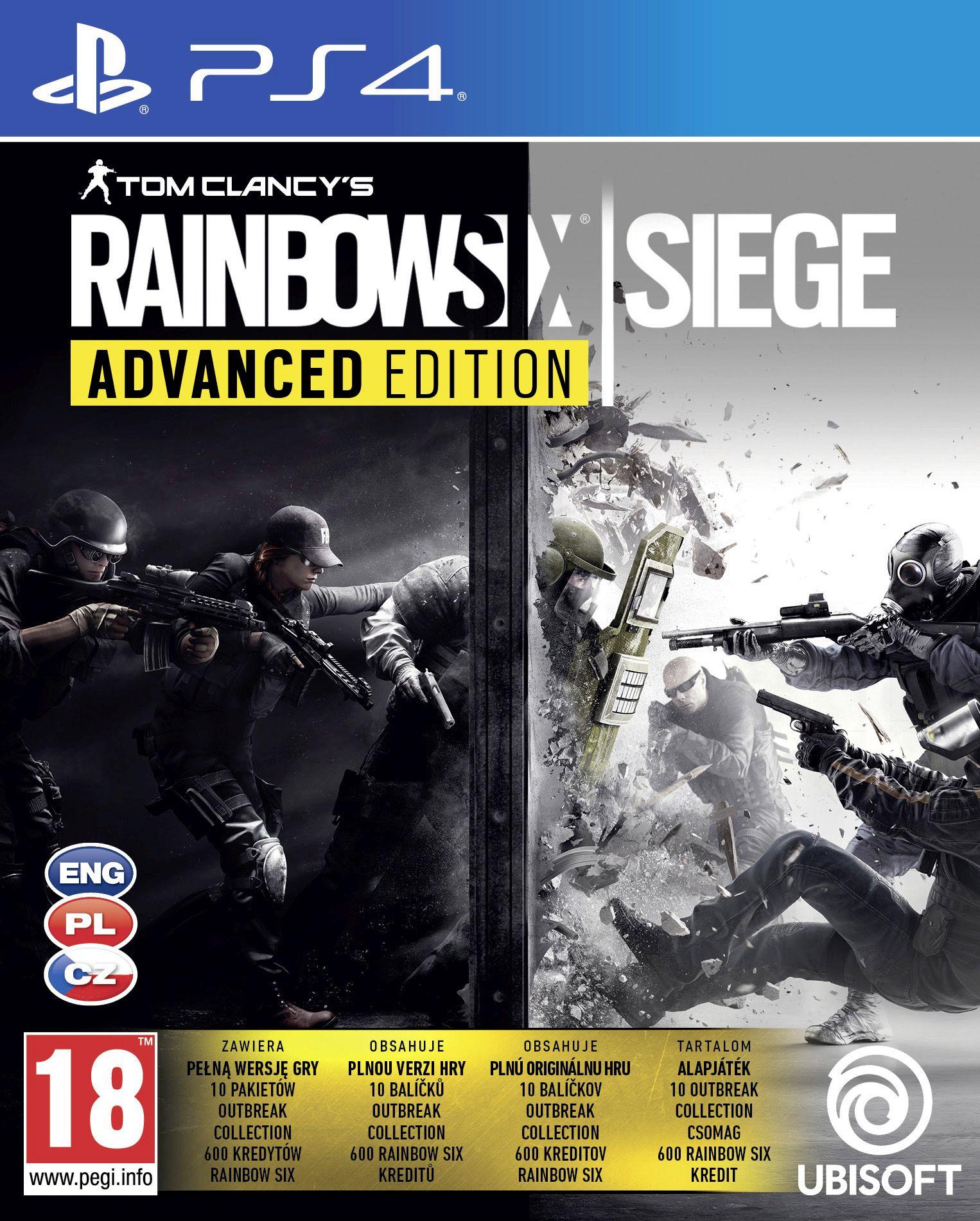 Tom Clancy's Rainbow Six Siege - Edycja Advanced Gra na PS4 (Kompatybilna z PS5)