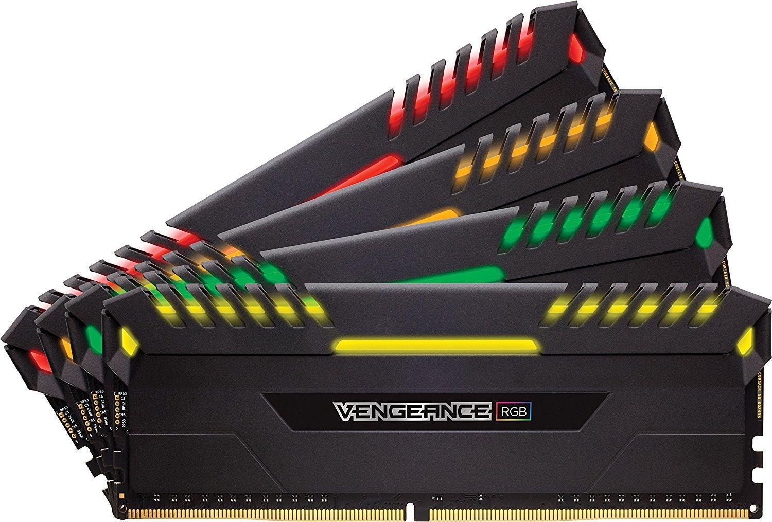 Pamięć RAM Corsair Vengeance RGB DDR4 32GB (4 x 8GB) 3200 CL16