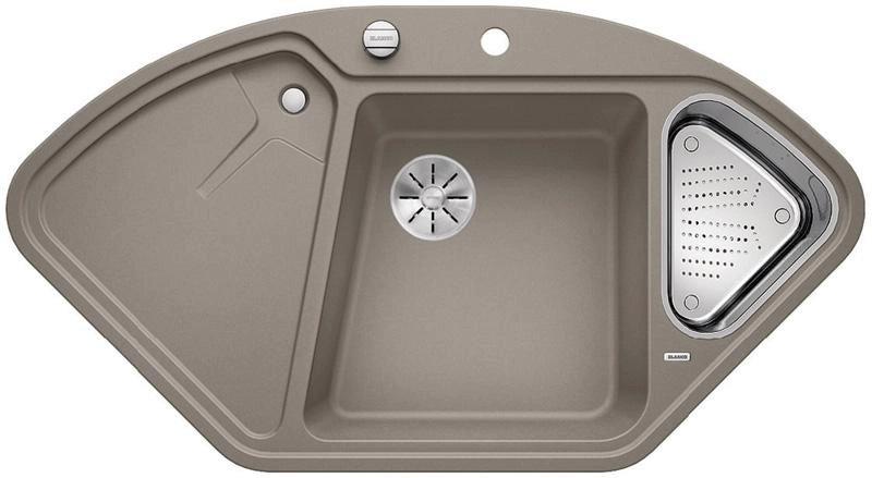 Zlewozmywak Blanco DELTA II 523666 Granitowy Tartufo