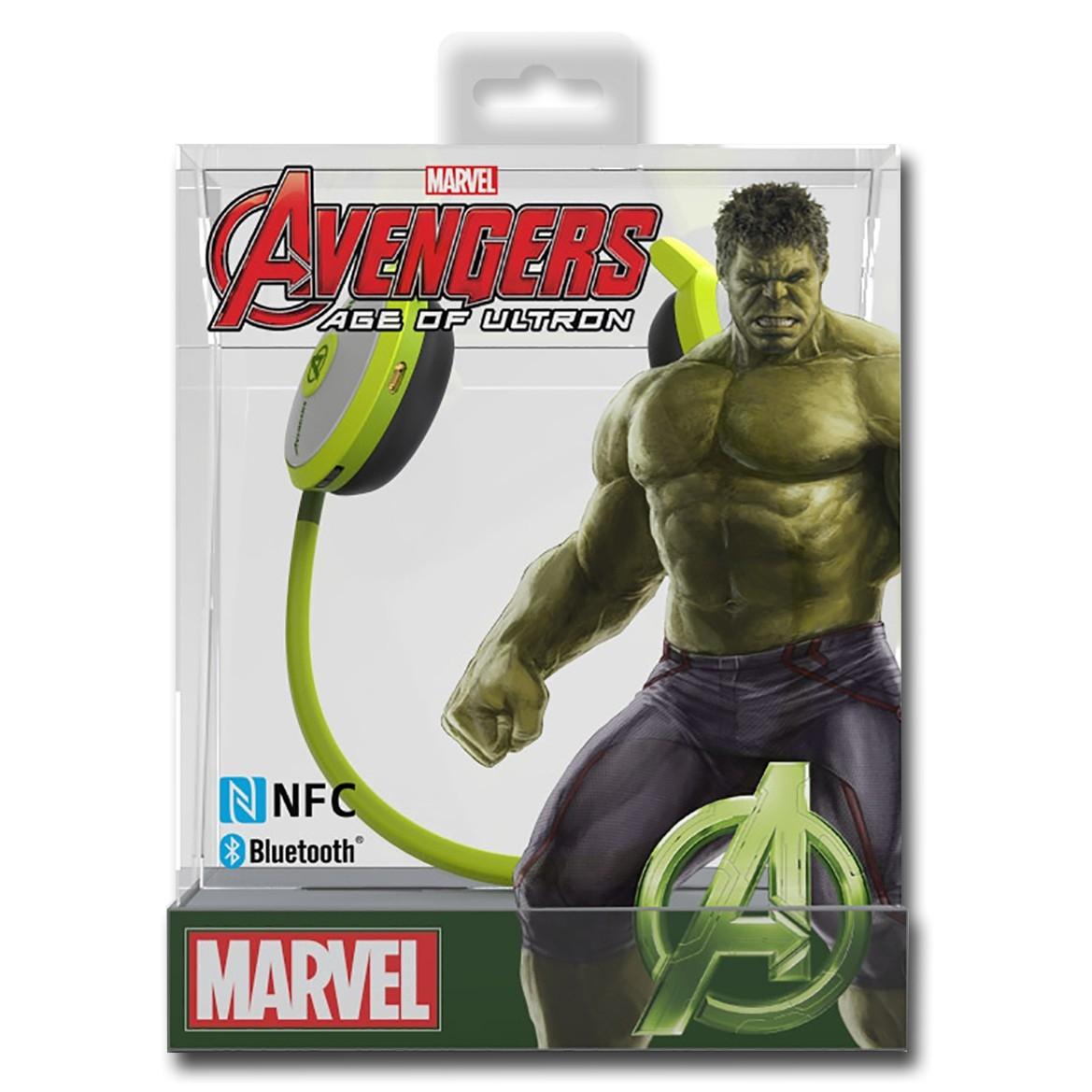 Słuchawki bezprzewodowe z mikrofonem E-BLUE Avengers Hulk - EBT932GRAA-IB