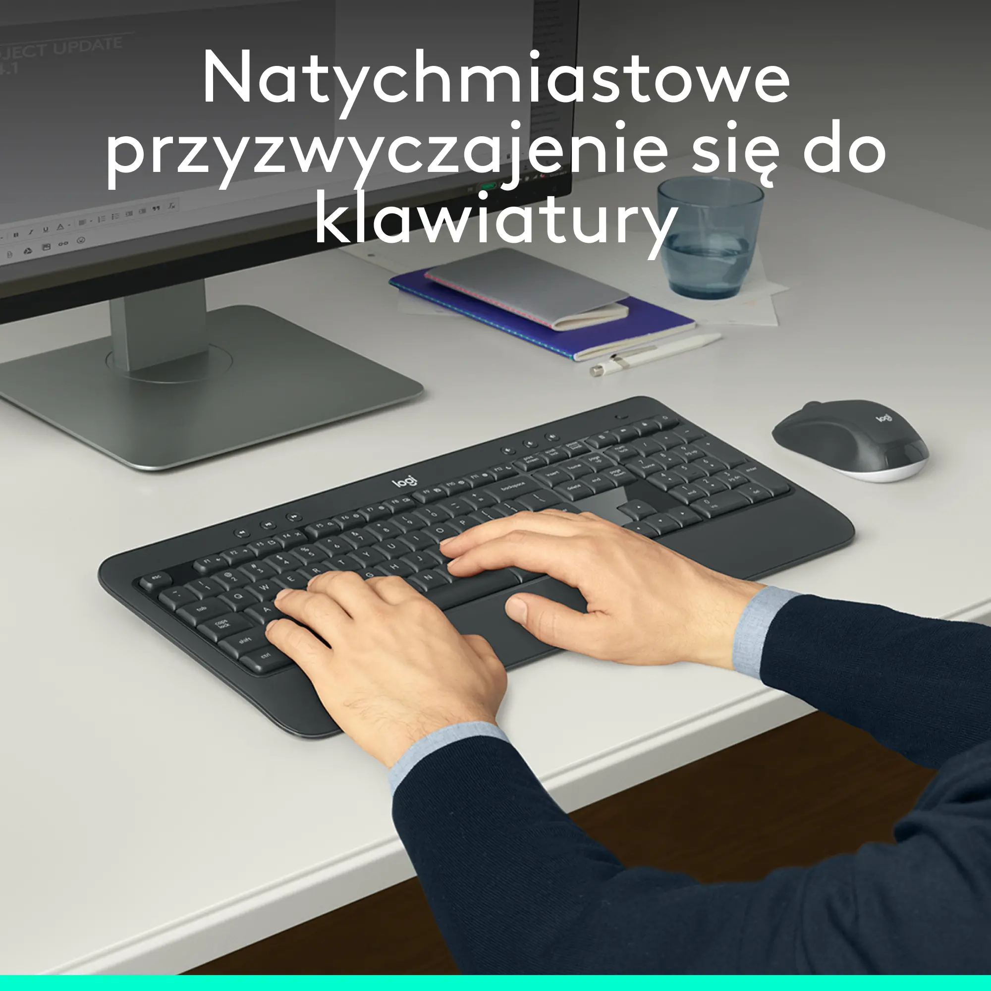 Zestaw Logitech MK540 Czarny